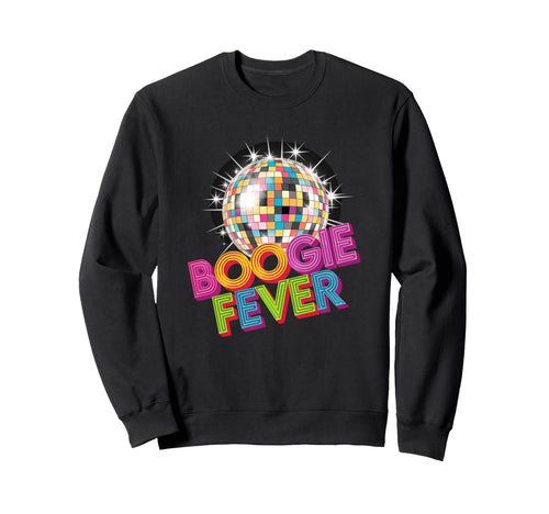 Disco Ball Boogie Fever Discoball Sweatshirt - Streetwear Style Unisex - T-Shirt, Sweatshirt, Hoodie