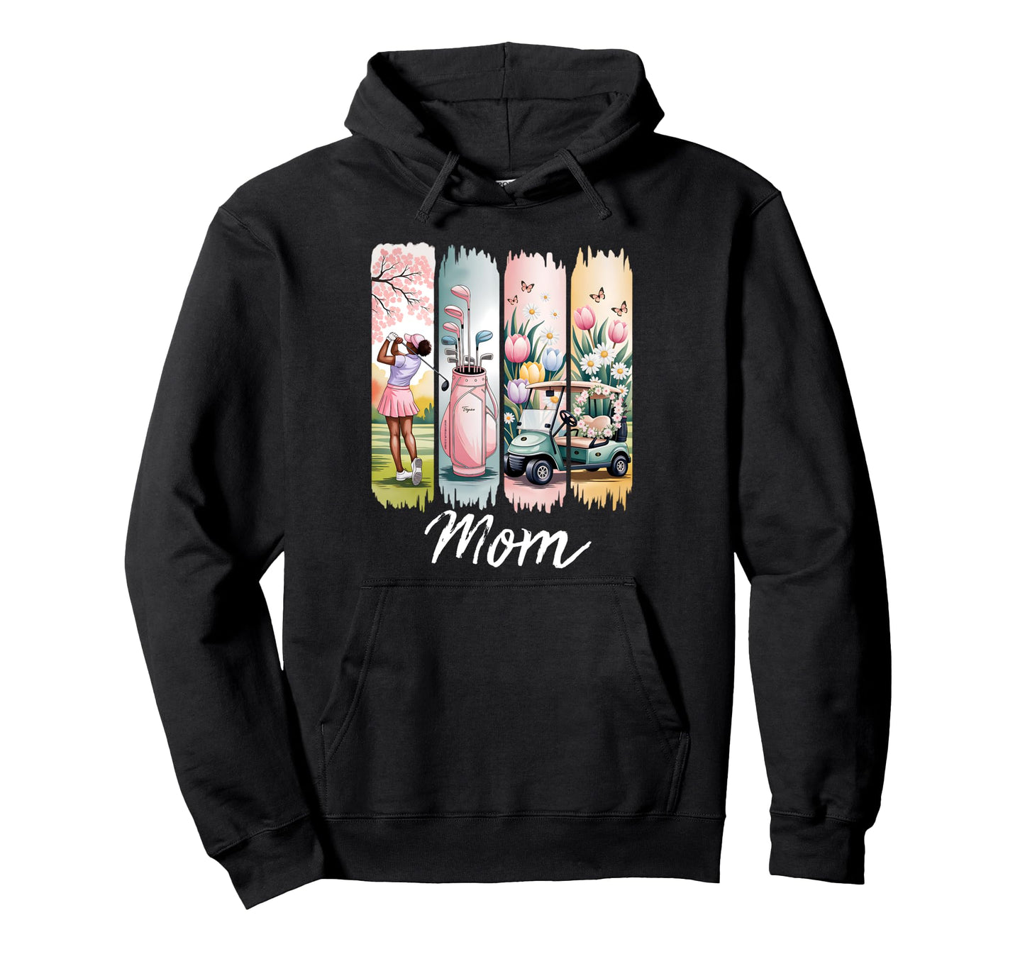 Golf Coquette Bow Golf Ball Mom Game Hoodie - Streetwear Style Men Women - T-Shirt, Sweatshirt, Hoodie