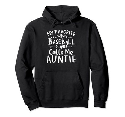 My Favorite Baseball Player Calls Hoodie - Casual Everyday Wear Men Women - T-Shirt, Sweatshirt, Hoodie