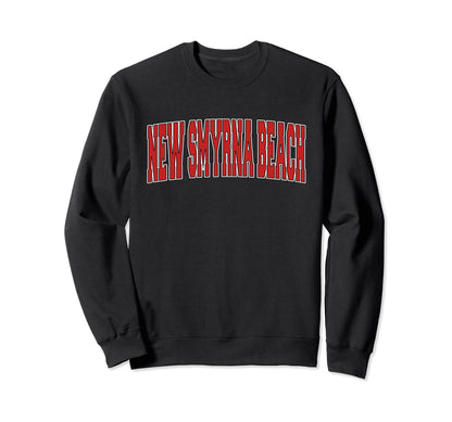 New Smyrna Beach Fl Florida Varsity Sweatshirt - Novelty Apparel Unisex - T-Shirt, Sweatshirt, Hoodie