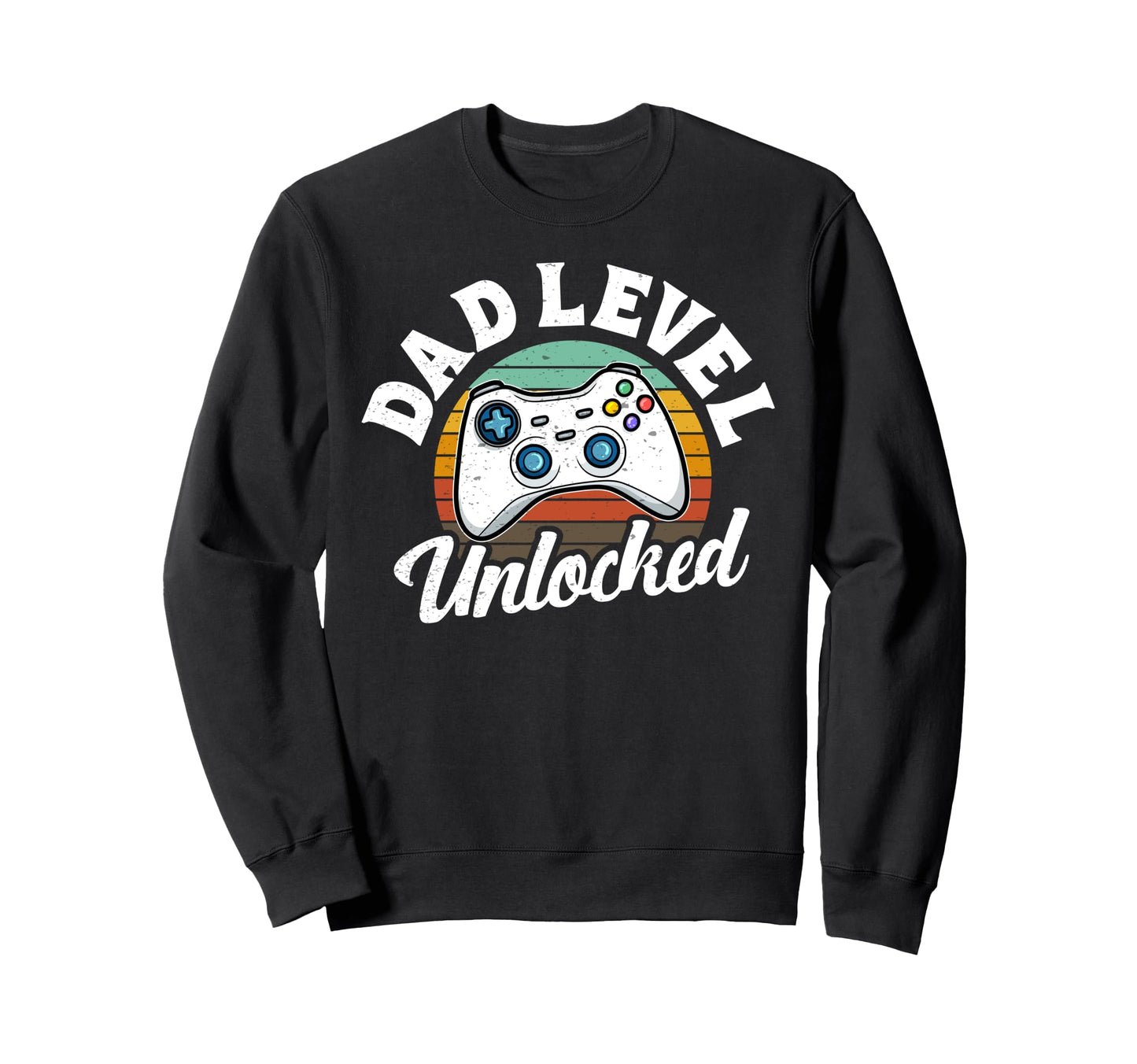 Dad Level Unlocked Fathers Day Sweatshirt - Minimalist Print for Adults - T-Shirt, Sweatshirt, Hoodie