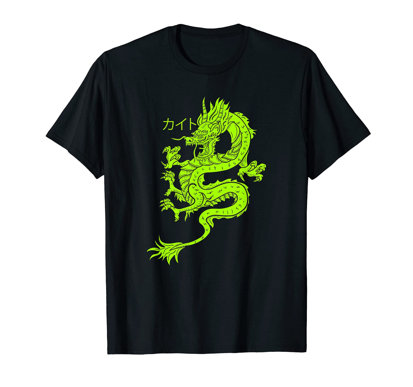 Japan Dragon Egirl Aesthetic 90S Kanji T-Shirt - Aesthetic Graphic Unisex - T-Shirt, Sweatshirt, Hoodie