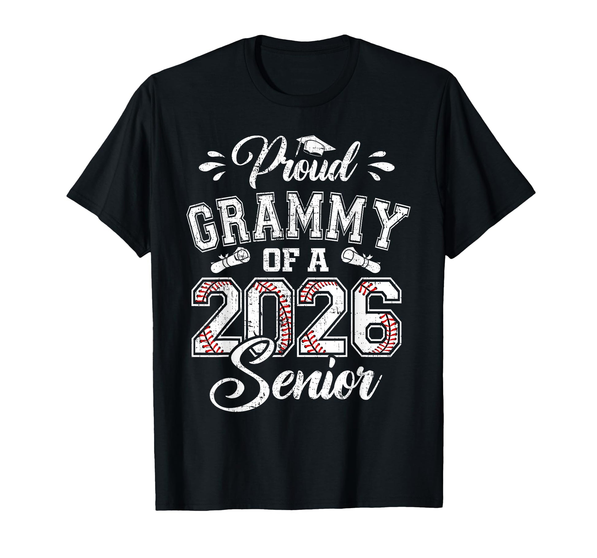 Proud Grammy 2026 Senior Baseball T-Shirt - Aesthetic Graphic Men Women - T-Shirt, Sweatshirt, Hoodie