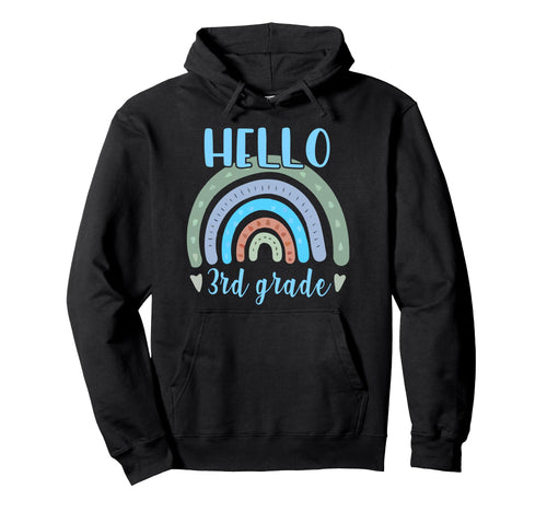 Hello 3Rd Third Grade Teacher Back To Hoodie - Streetwear Style Unisex - T-Shirt, Sweatshirt, Hoodie