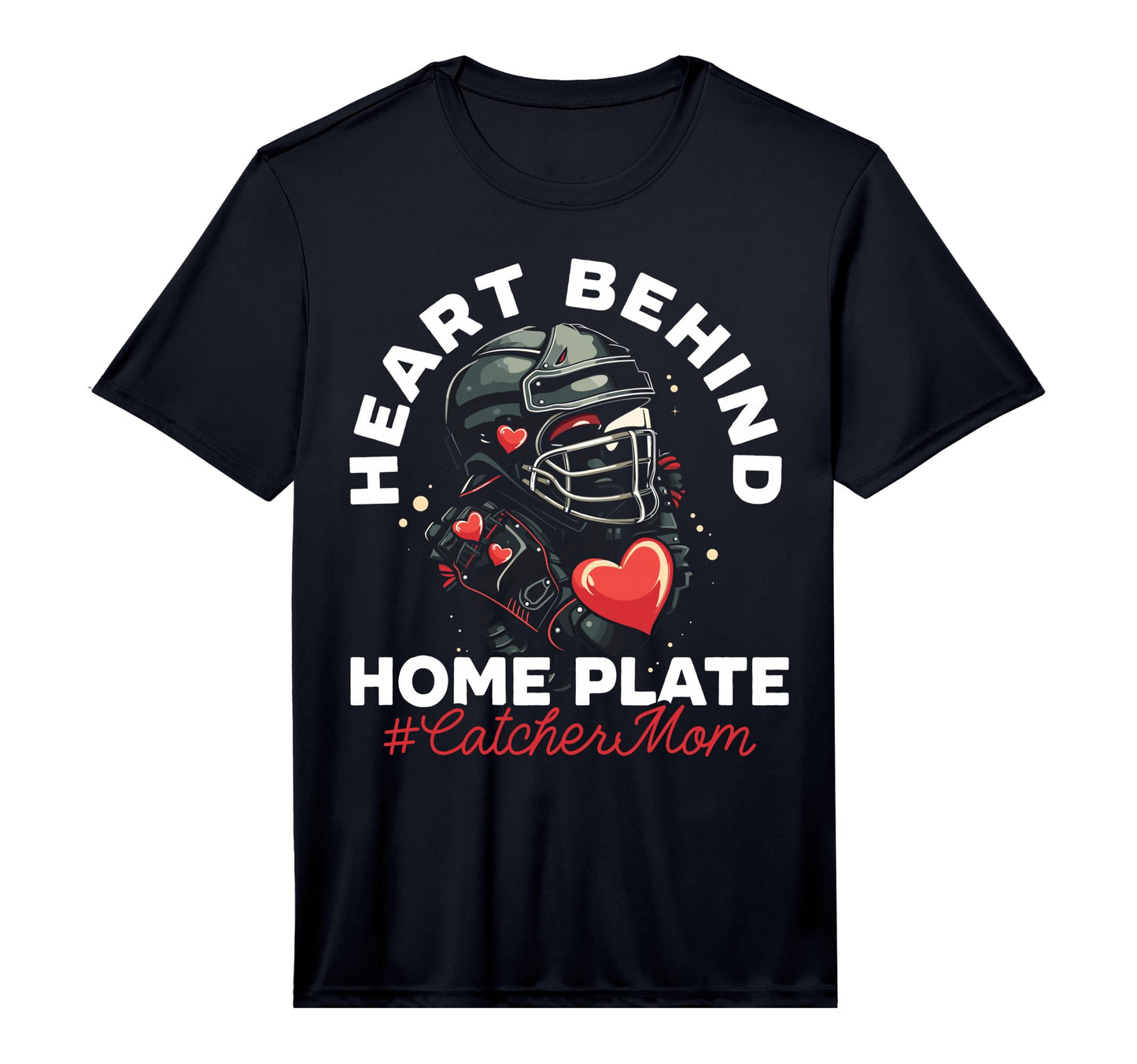 Mens Baseball Catcher Mama Best Mom T-Shirt - Minimalist Print for Adults - T-Shirt, Sweatshirt, Hoodie