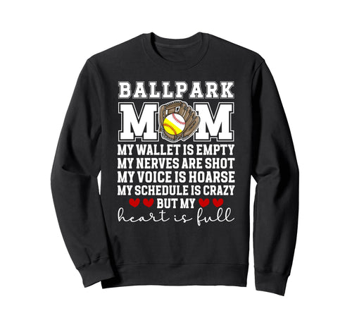 Baseball Softball Mom Proud Softball Sweatshirt - Custom Art Print Unisex - T-Shirt, Sweatshirt, Hoodie