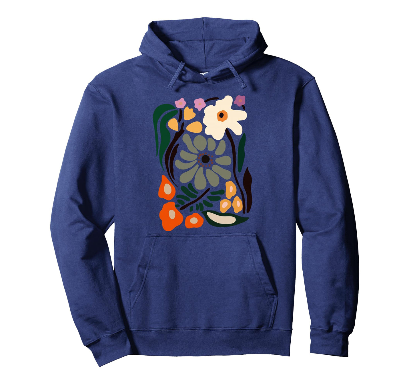 Boho Flower Aesthetic Paint Summer Hoodie - Novelty Apparel for Adults - T-Shirt, Sweatshirt, Hoodie