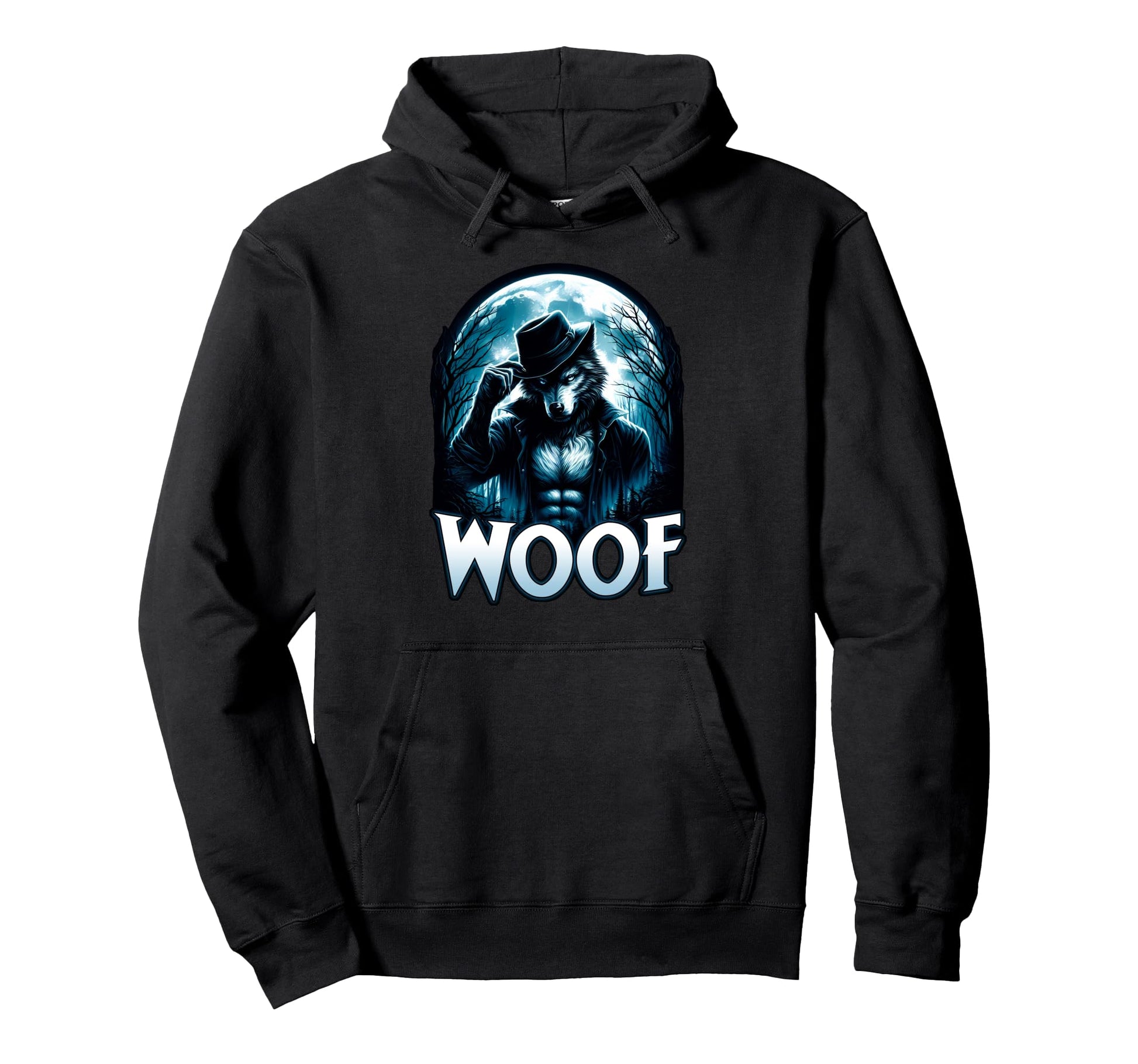 Woof Gay Daddy Lgbt Unhinged Gag Hoodie - Fun Novelty Design for Adults - T-Shirt, Sweatshirt, Hoodie