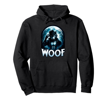 Woof Gay Daddy Lgbt Unhinged Gag Hoodie - Fun Novelty Design for Adults - T-Shirt, Sweatshirt, Hoodie