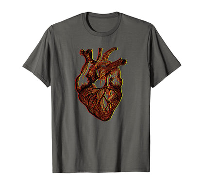 Etch Heart Cybergoth Egirl Eboy Vaporwave T-Shirt - Novelty Apparel Unisex - T-Shirt, Sweatshirt, Hoodie