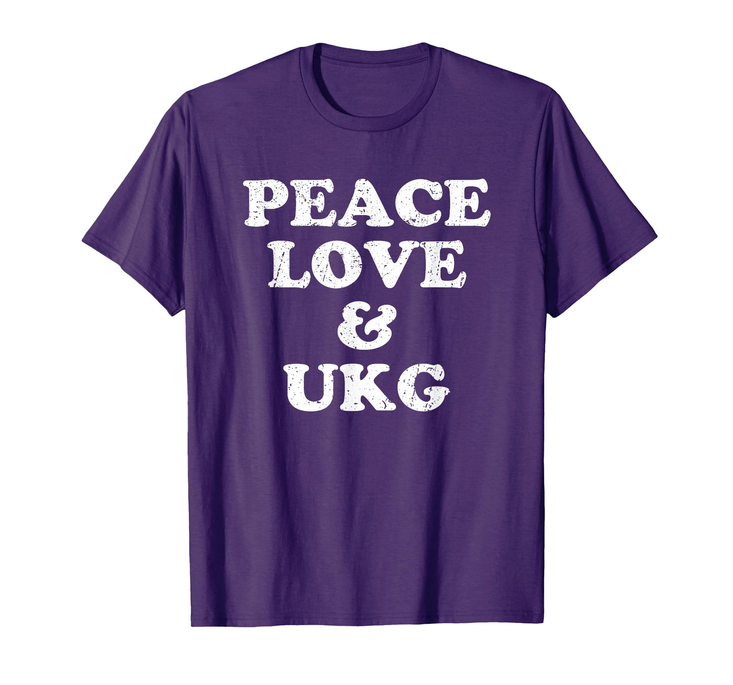 Uk Garage Peace Love Ukg T-Shirt - Aesthetic Graphic Men Women - T-Shirt, Sweatshirt, Hoodie