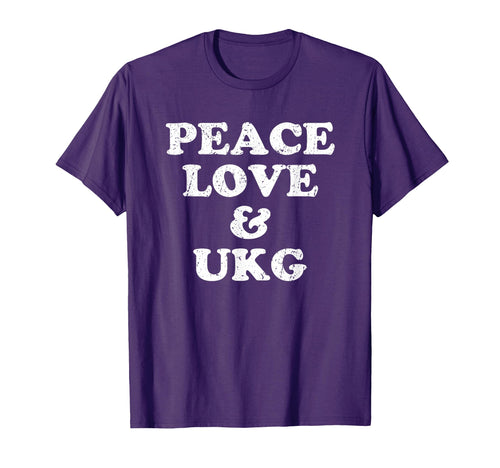 Uk Garage Peace Love Ukg T-Shirt - Aesthetic Graphic Men Women - T-Shirt, Sweatshirt, Hoodie