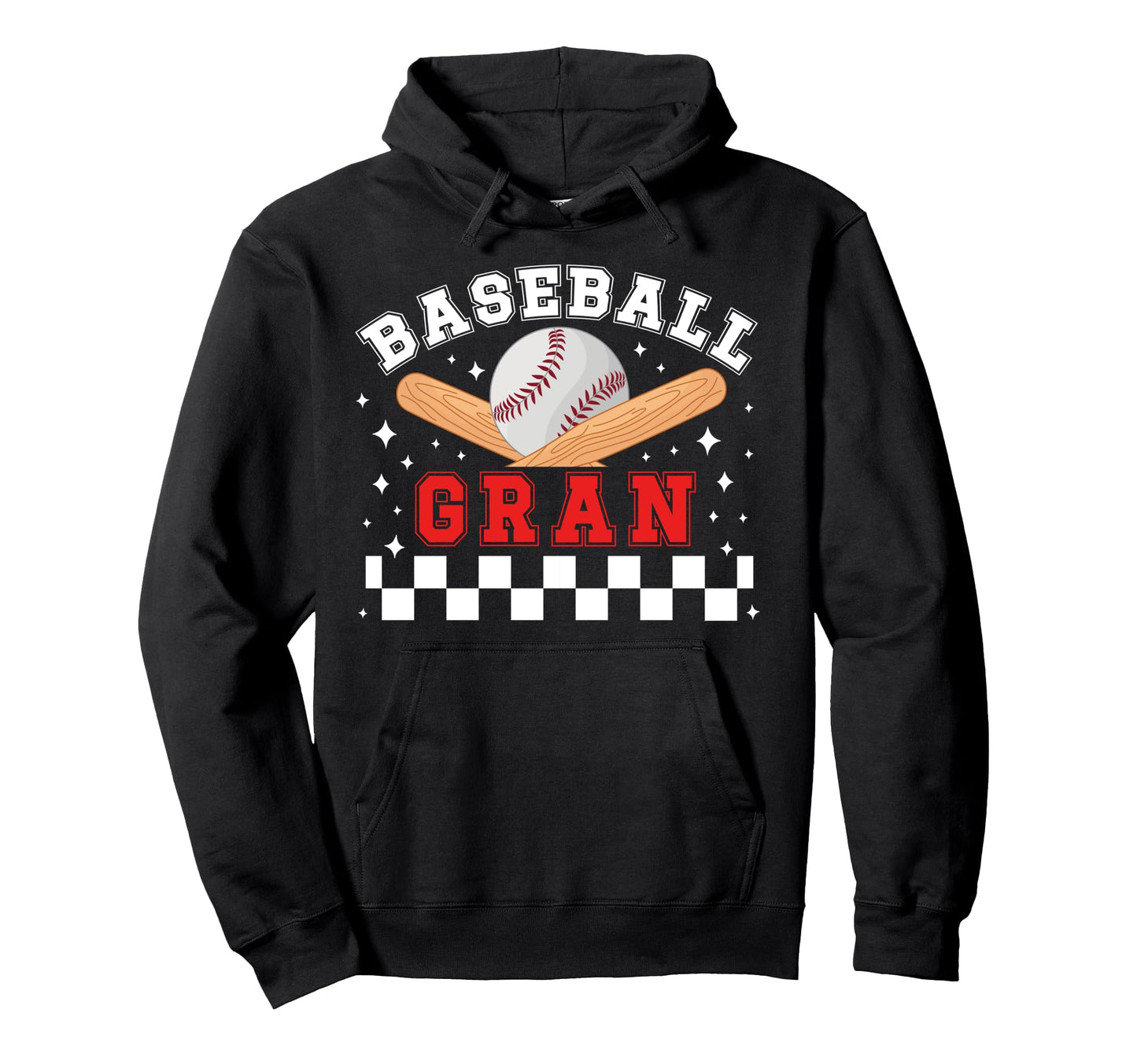 Baseball Gran Baseball Player Gran Hoodie - Minimalist Print for Adults - T-Shirt, Sweatshirt, Hoodie