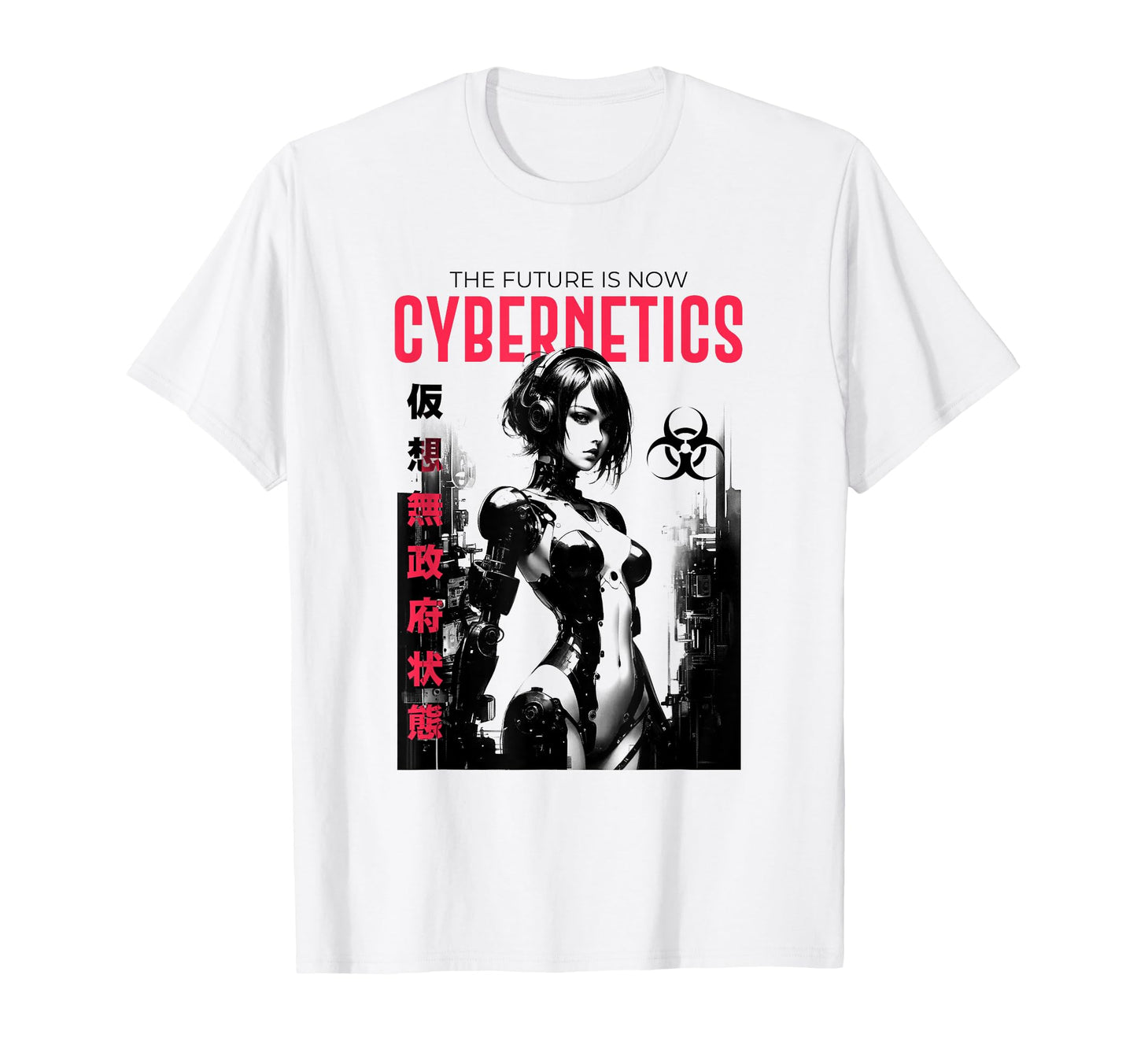 Japanese Anime Urban Cyber T-Shirt - Fun Novelty Design Men Women - T-Shirt, Sweatshirt, Hoodie