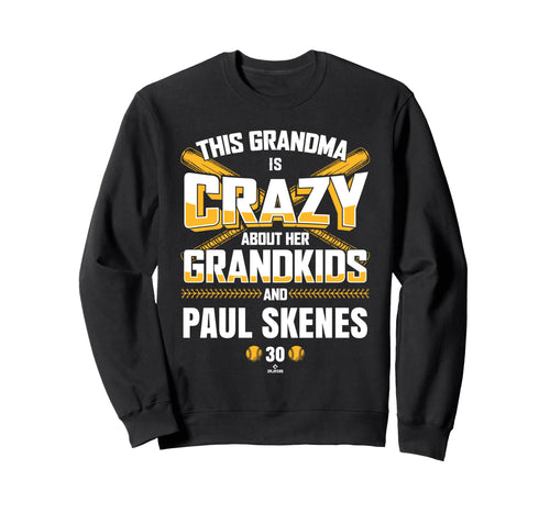 Grandma Crazy Paul Skenes Sweatshirt - Custom Art Print Men Women - T-Shirt, Sweatshirt, Hoodie