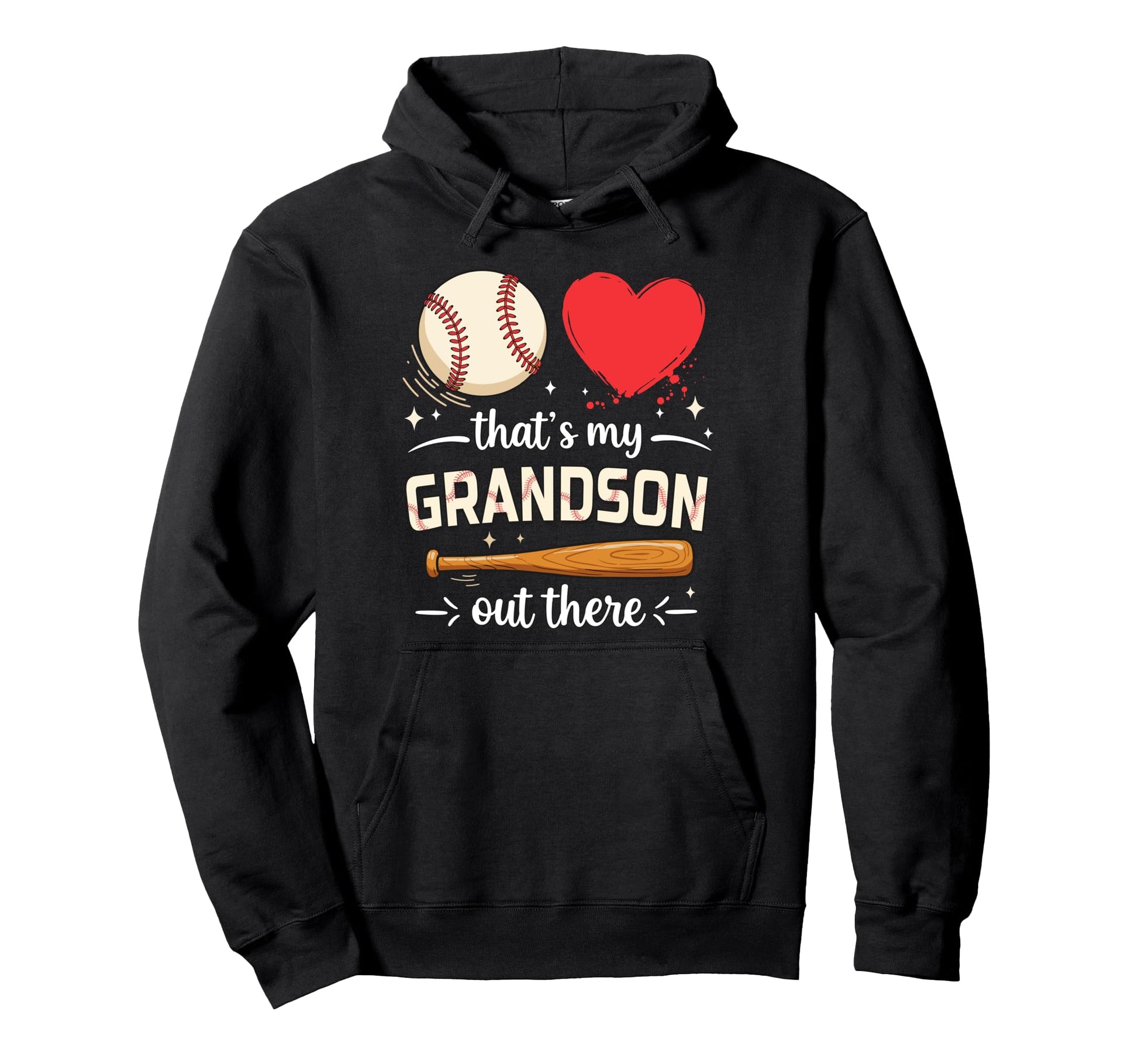 Pride Grandma Thats My Grandson Out There Hoodie - Streetwear Style Unisex - T-Shirt, Sweatshirt, Hoodie