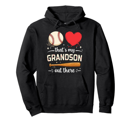 Pride Grandma Thats My Grandson Out There Hoodie - Streetwear Style Unisex - T-Shirt, Sweatshirt, Hoodie