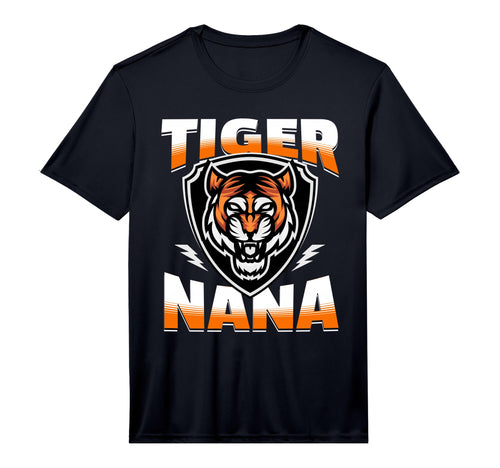 Mens Tiger Nana Game Day Grandma T-Shirt - Fun Novelty Design Men Women - T-Shirt, Sweatshirt, Hoodie