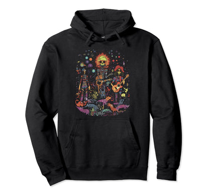 Hippie Boho 60S 70S Art 3 Hoodie - Graphic Print for Adults - T-Shirt, Sweatshirt, Hoodie