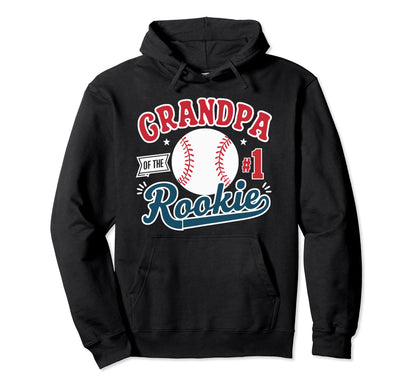 Baseball Grandpa Grandfather Gramps Hoodie - Aesthetic Graphic Unisex - T-Shirt, Sweatshirt, Hoodie