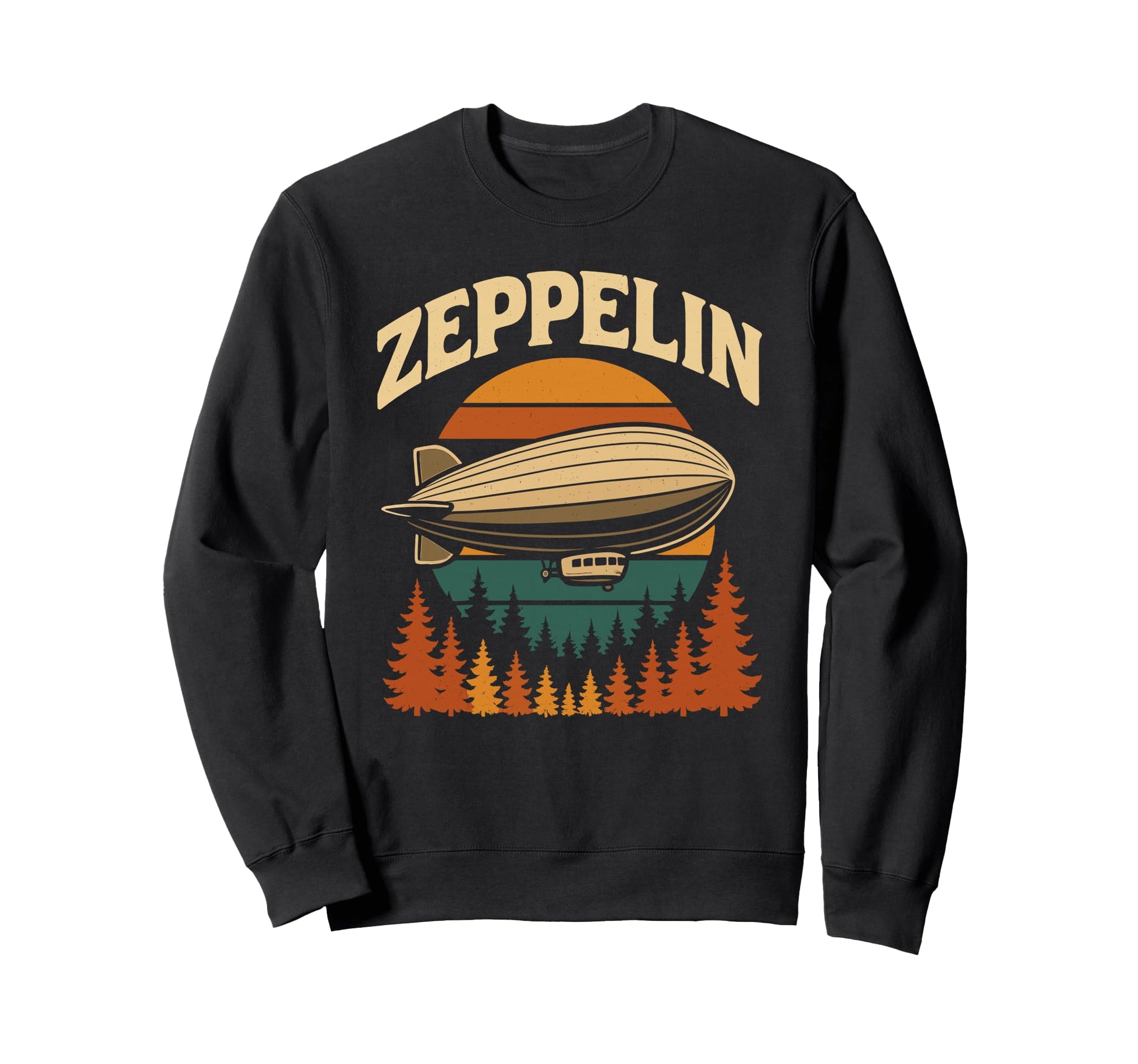Zeppelin Airship Aviation Airships Sweatshirt - Unique Graphic Men Women - T-Shirt, Sweatshirt, Hoodie