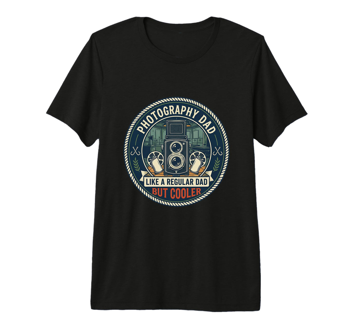 Mens Photography Dad Camera Film T-Shirt - Novelty Apparel for Adults - T-Shirt, Sweatshirt, Hoodie