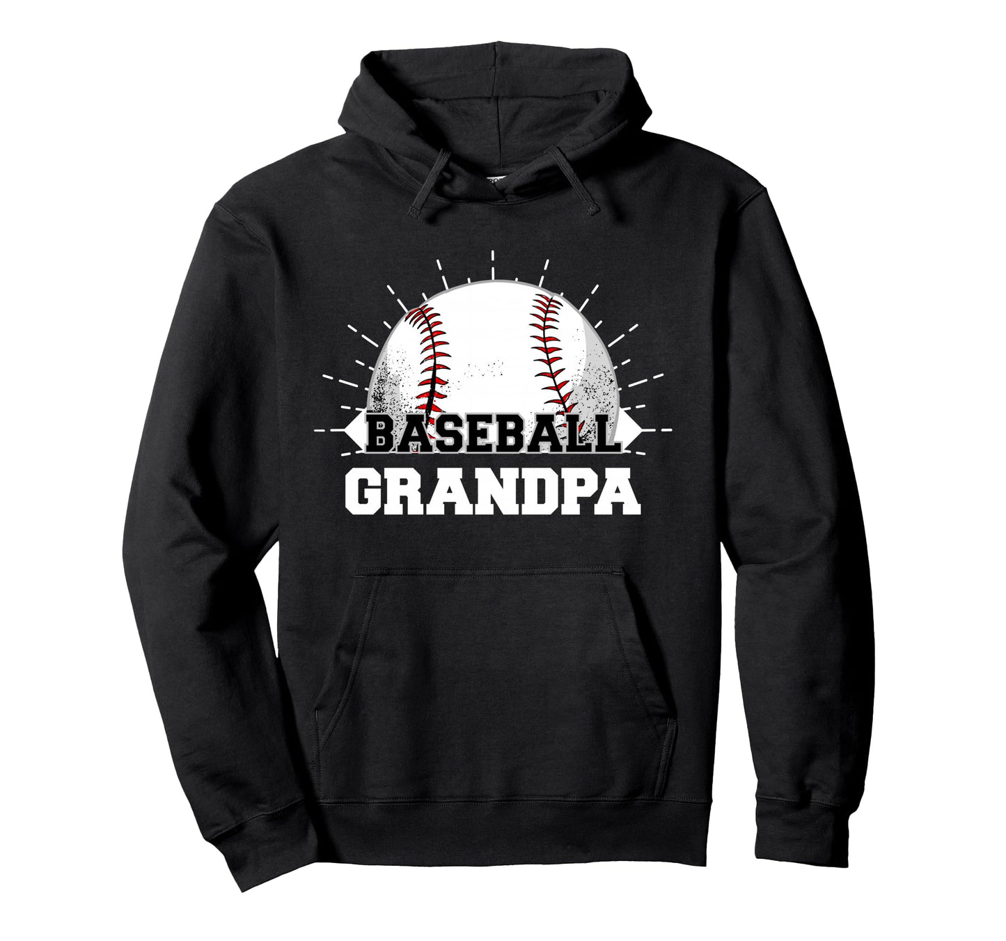 Game Day Sports Lover Funny Baseball Grandpa Hoodie - Unique Graphic Unisex - T-Shirt, Sweatshirt, Hoodie