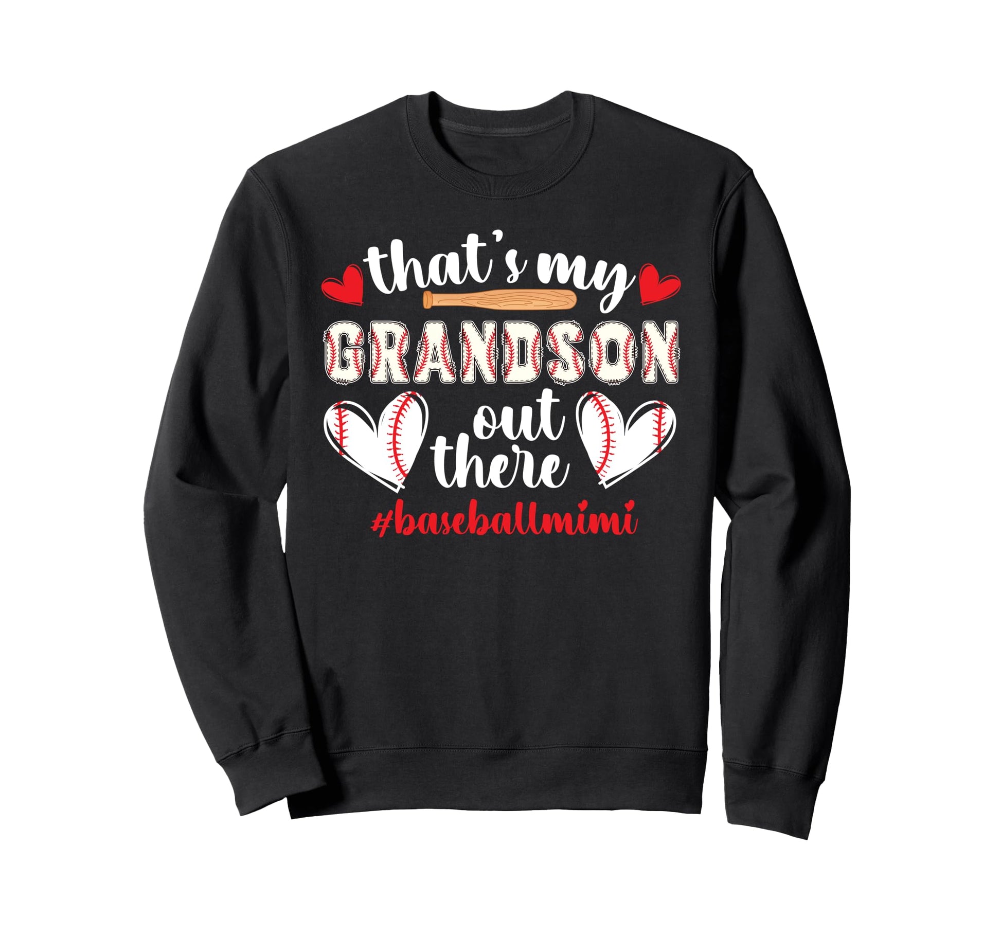 Proud Baseball Mimi Grandma Mimi Sweatshirt - Streetwear Style for Adults - T-Shirt, Sweatshirt, Hoodie
