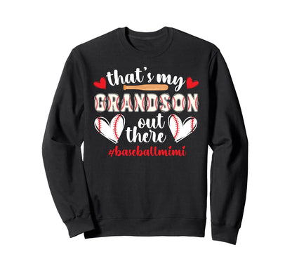 Proud Baseball Mimi Grandma Mimi Sweatshirt - Streetwear Style for Adults - T-Shirt, Sweatshirt, Hoodie