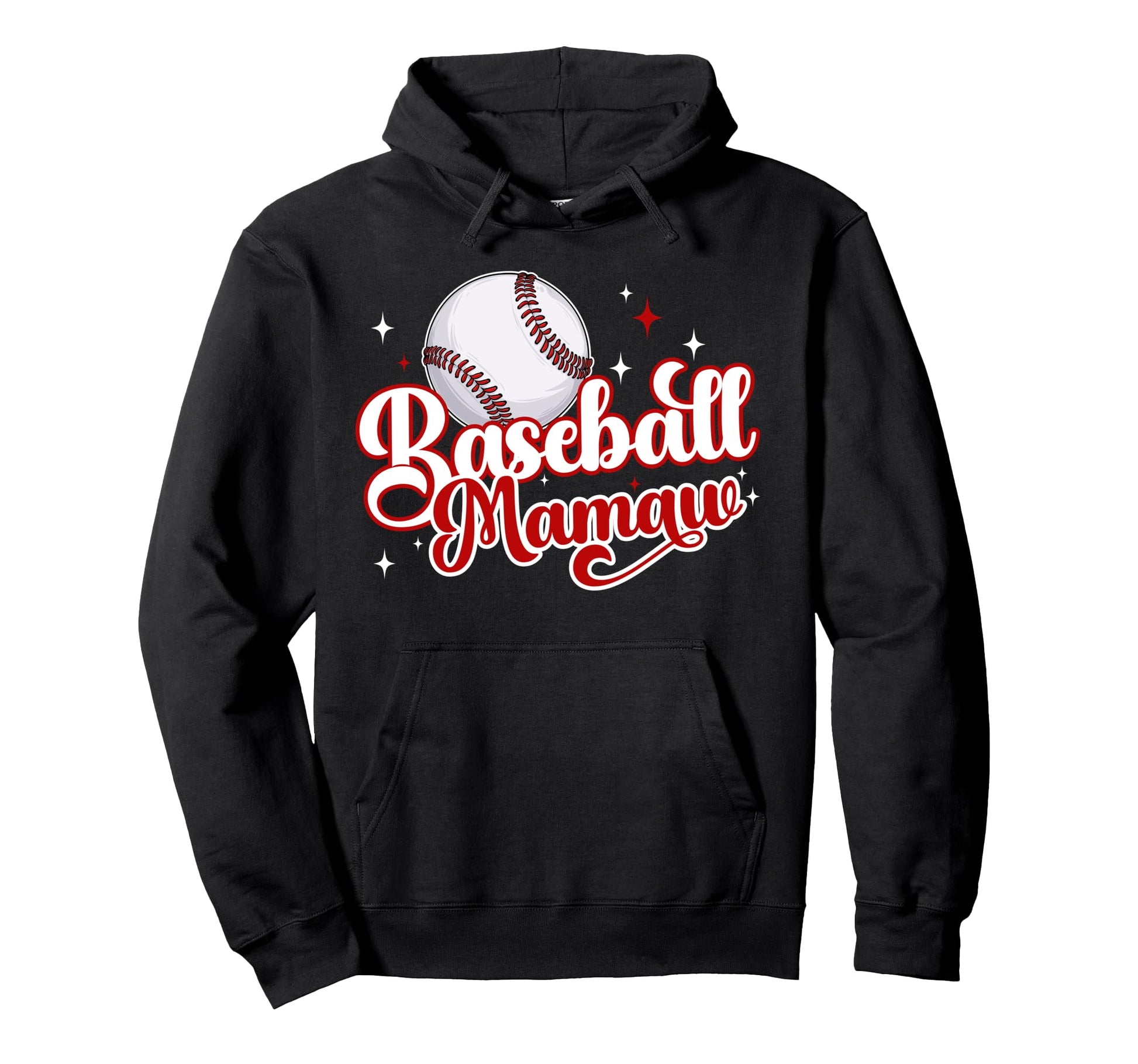 Baseball Mamaw Baseball Player Mamaw Hoodie - Graphic Print Unisex - T-Shirt, Sweatshirt, Hoodie