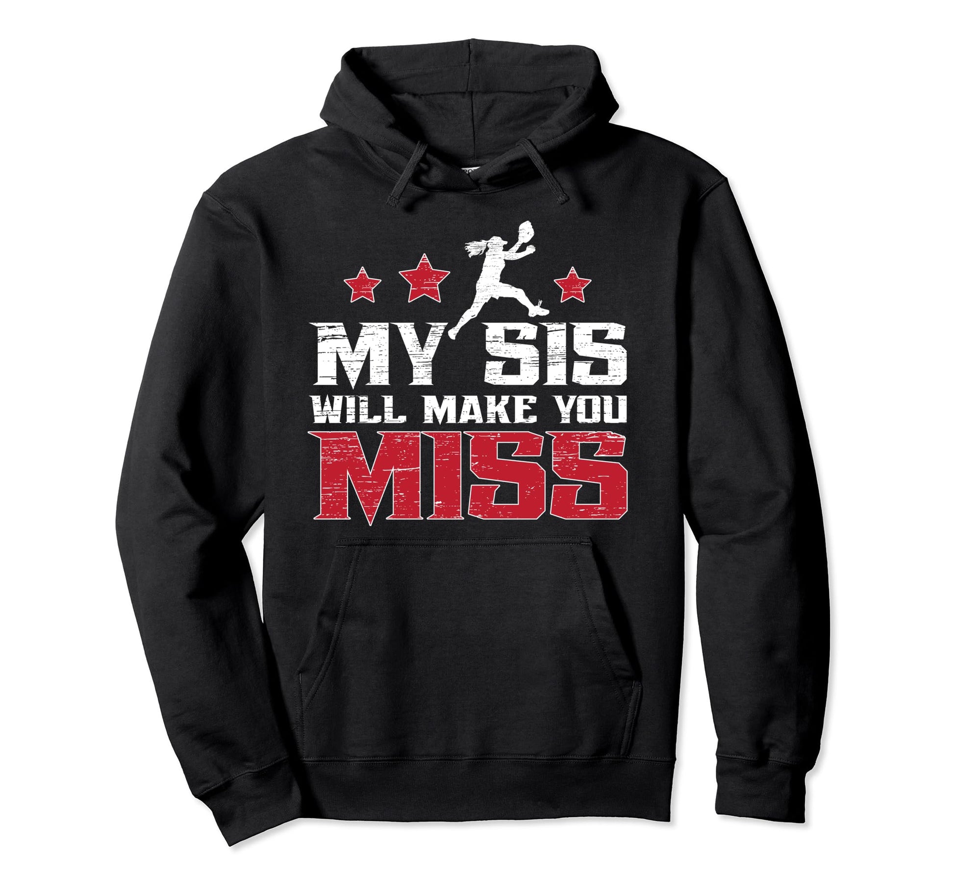 My Sis Baseball Pitcher Brother Hoodie - Aesthetic Graphic Men Women - T-Shirt, Sweatshirt, Hoodie