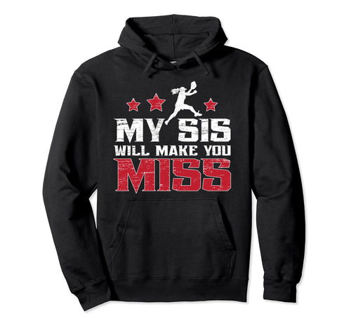 My Sis Baseball Pitcher Brother Hoodie - Aesthetic Graphic Men Women - T-Shirt, Sweatshirt, Hoodie