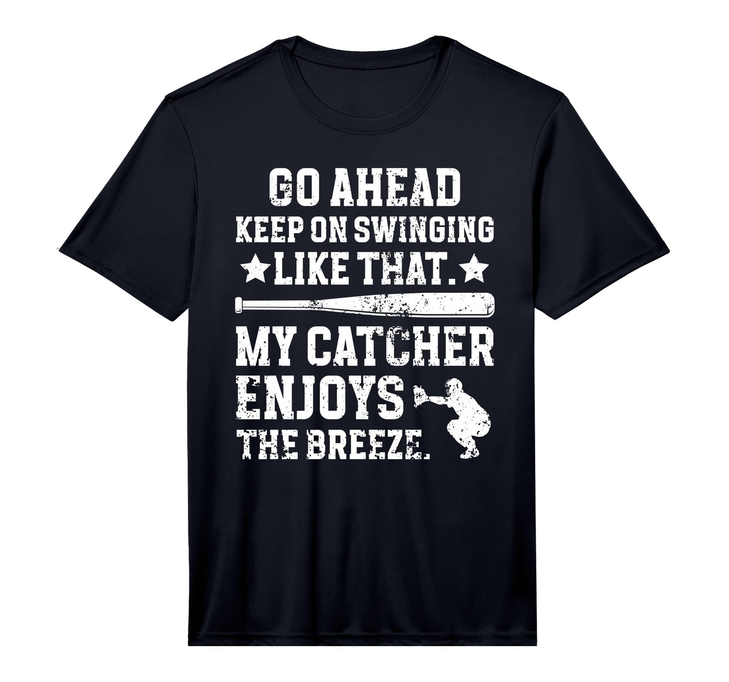 Mens Funny Baseball Catcher Mom T-Shirt - Unique Graphic for Adults - T-Shirt, Sweatshirt, Hoodie