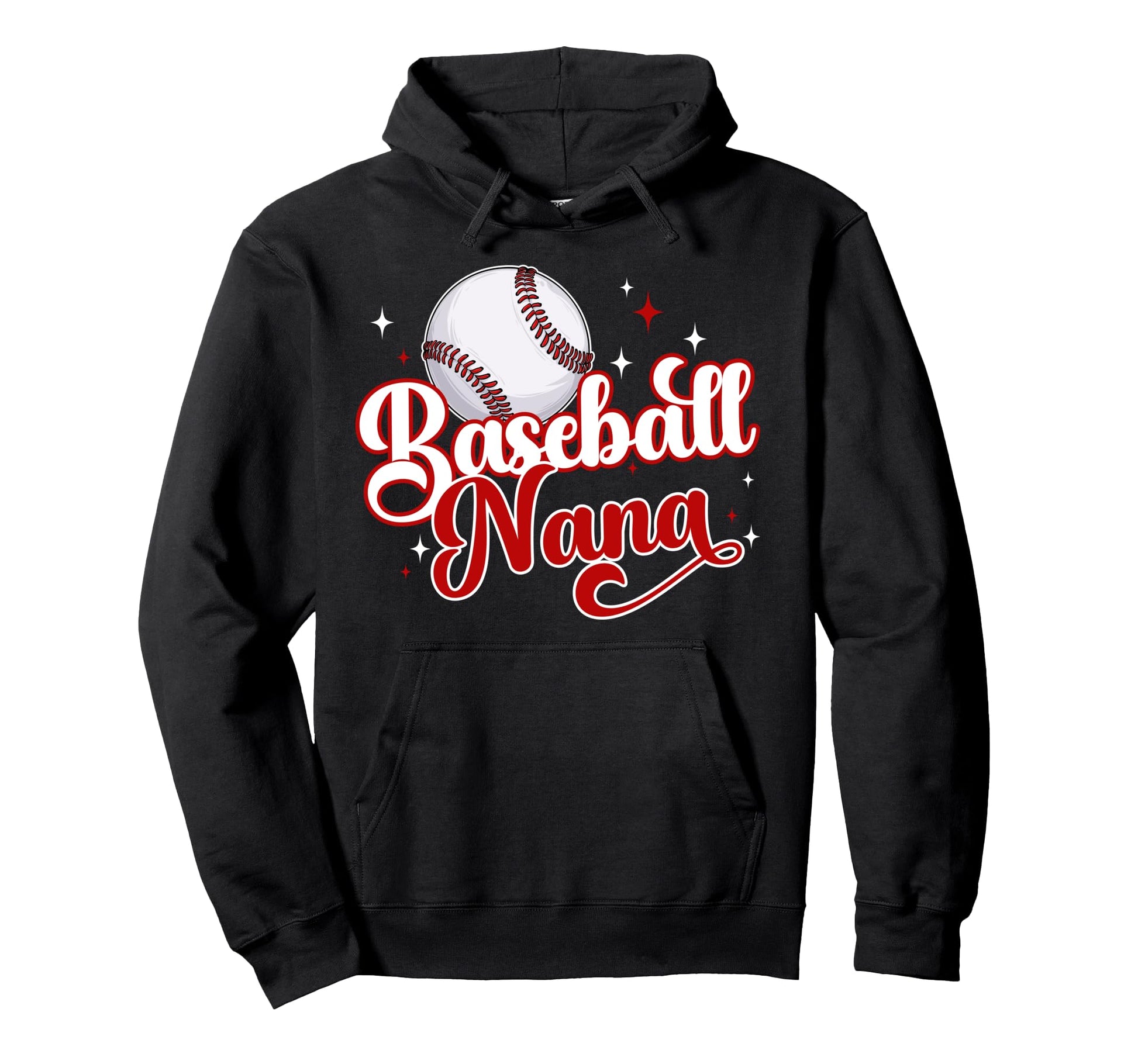 Baseball Nana Baseball Player Nana Hoodie - Aesthetic Graphic for Adults - T-Shirt, Sweatshirt, Hoodie