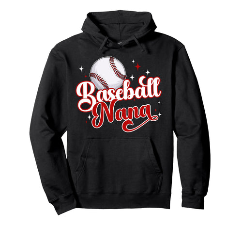 Baseball Nana Baseball Player Nana Hoodie - Aesthetic Graphic for Adults - T-Shirt, Sweatshirt, Hoodie