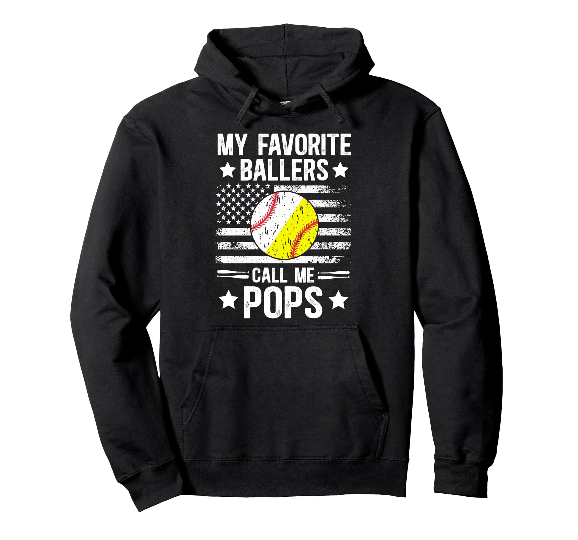My Favorite Ballers Call Me Baseball Hoodie - Minimalist Print Men Women - T-Shirt, Sweatshirt, Hoodie