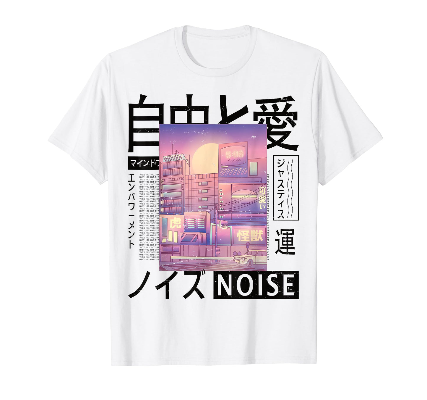 Vaporwave Kawaii Aesthetic Japanese T-Shirt - Minimalist Print Men Women - T-Shirt, Sweatshirt, Hoodie