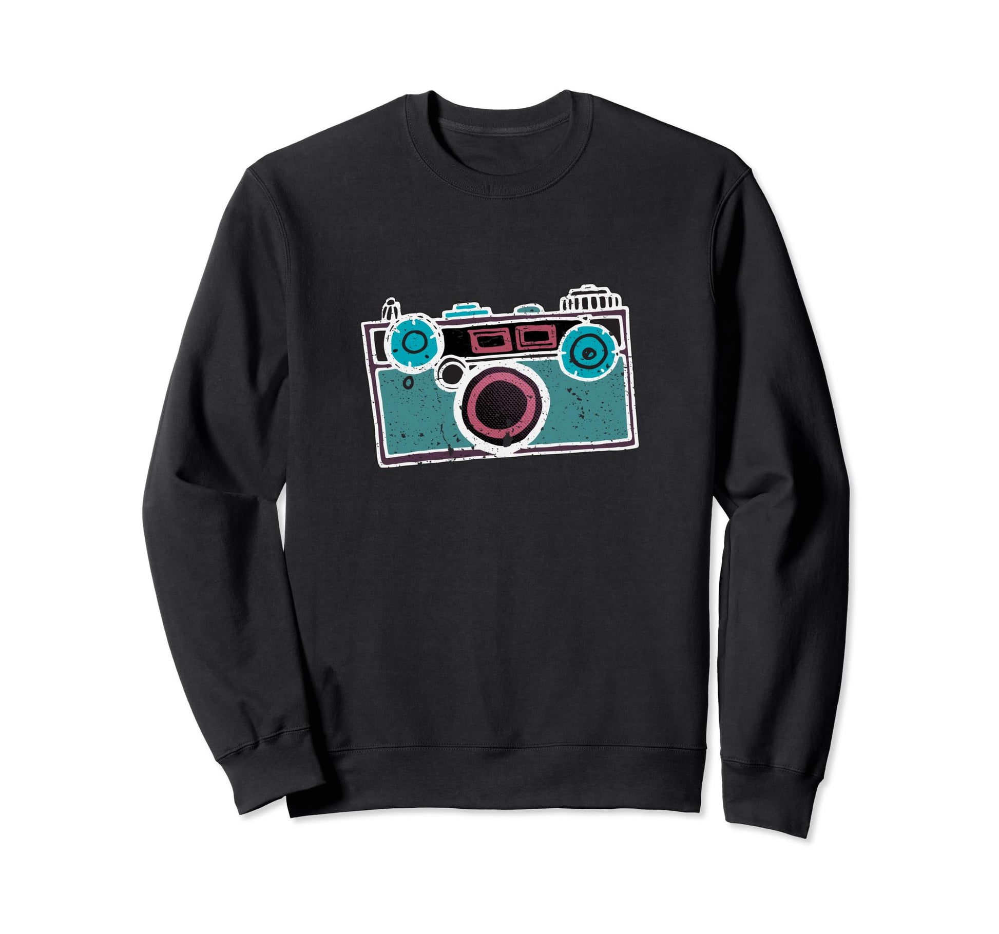 Camera Photography Photographer Sweatshirt - Trendy Graphic for Adults - T-Shirt, Sweatshirt, Hoodie