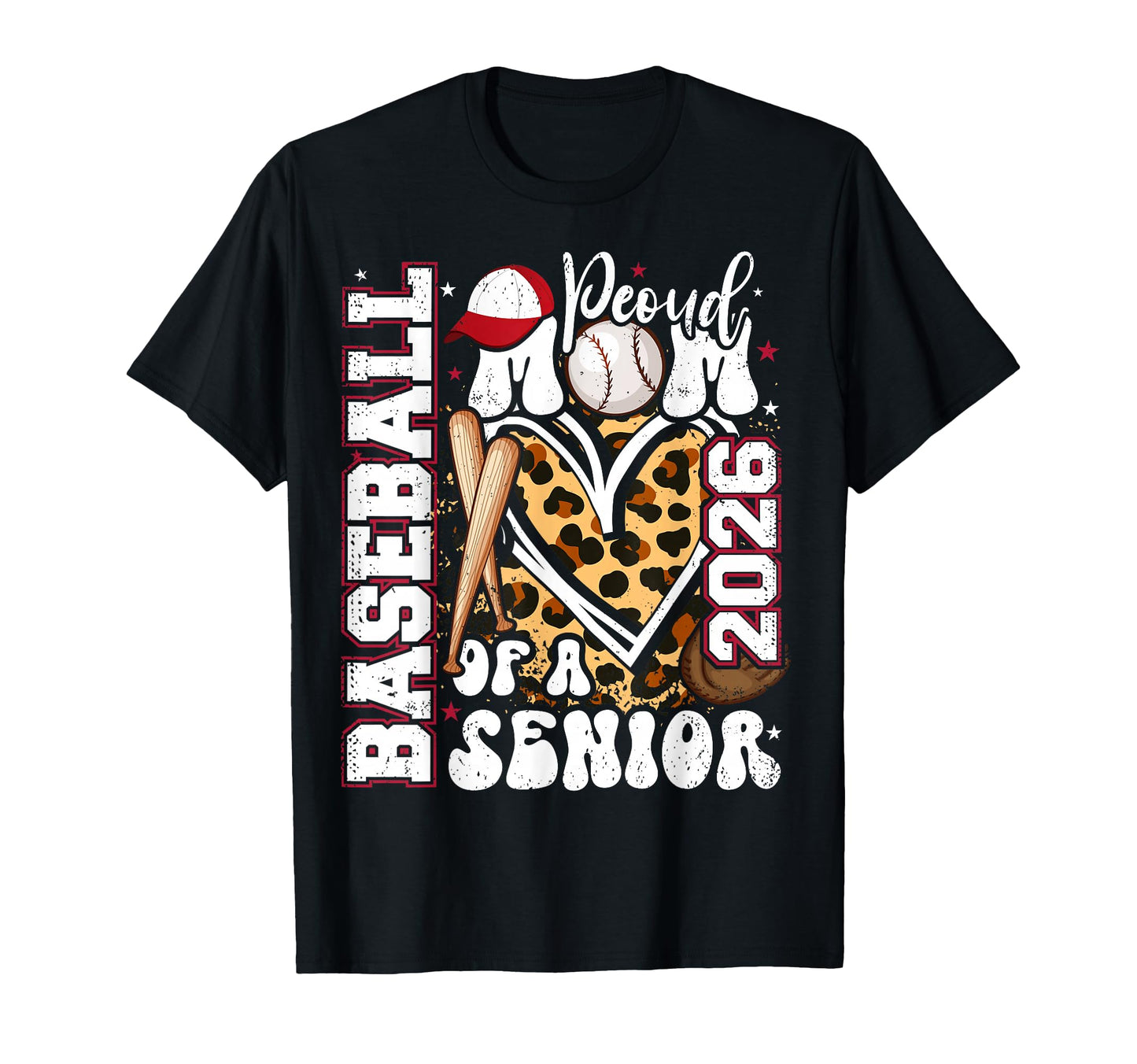 Proud Senior Mom Class 2026 T-Shirt - Fun Novelty Design Men Women - T-Shirt, Sweatshirt, Hoodie