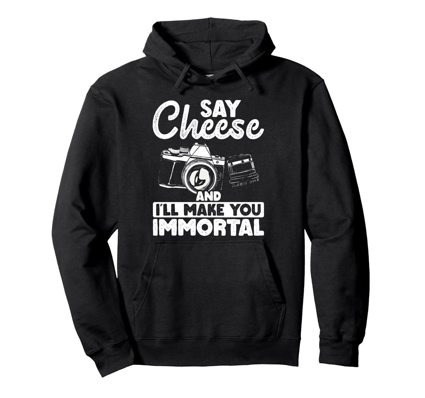 Photo Camera Photographer Flash People Hoodie - Minimalist Print Men Women - T-Shirt, Sweatshirt, Hoodie