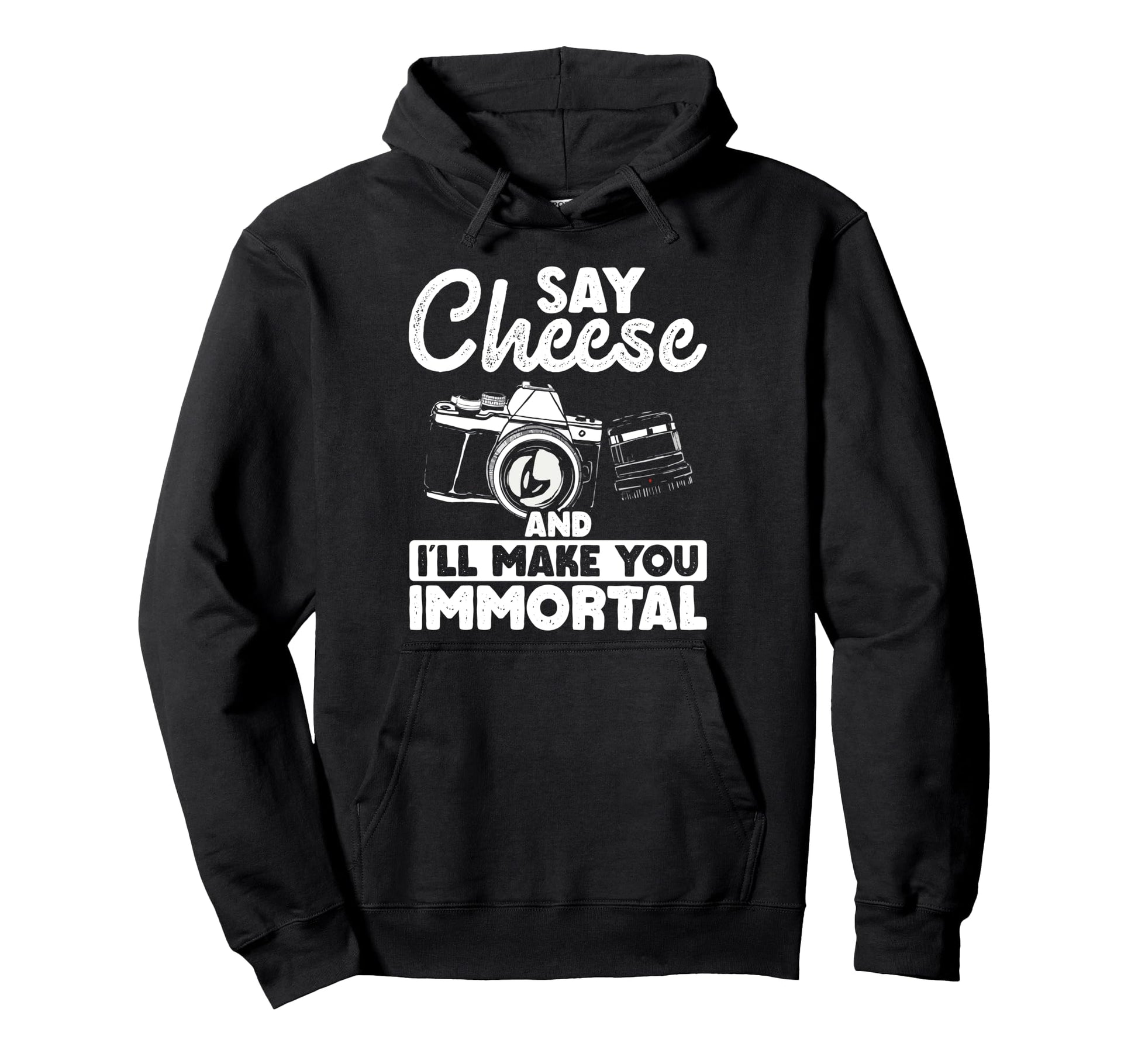 Photo Camera Photographer Flash People Hoodie - Minimalist Print Men Women - T-Shirt, Sweatshirt, Hoodie