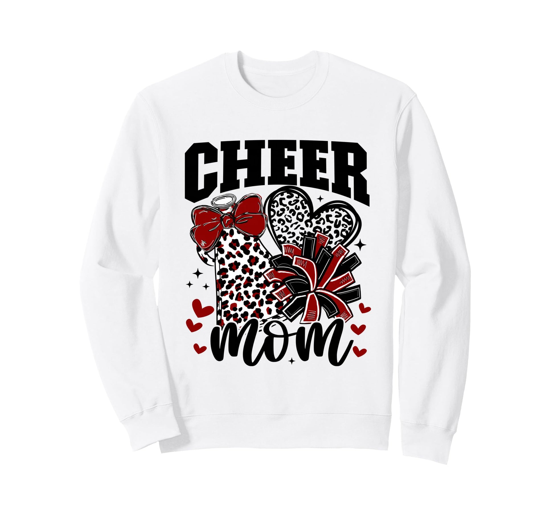 Cheer Mom Football Game Day Sweatshirt - Fun Novelty Design Unisex - T-Shirt, Sweatshirt, Hoodie