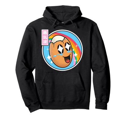 Japan Egg Kawaii Rainbow Anime Hoodie - Unique Graphic Unisex - T-Shirt, Sweatshirt, Hoodie