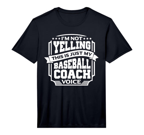 Im Not Yelling This Is Just My Baseball T-Shirt - Graphic Print Unisex - T-Shirt, Sweatshirt, Hoodie
