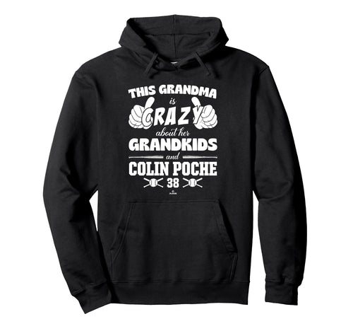 Grandma Crazy Colin Poche Tampa Bay Hoodie - Custom Art Print for Adults - T-Shirt, Sweatshirt, Hoodie