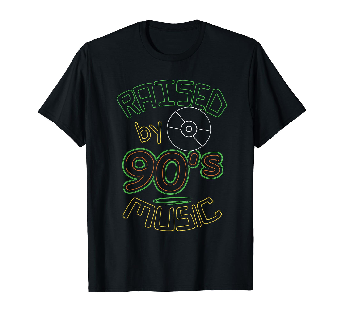 Raised 90S Music Old School Hip Hop T-Shirt - Casual Everyday Wear Unisex - T-Shirt, Sweatshirt, Hoodie