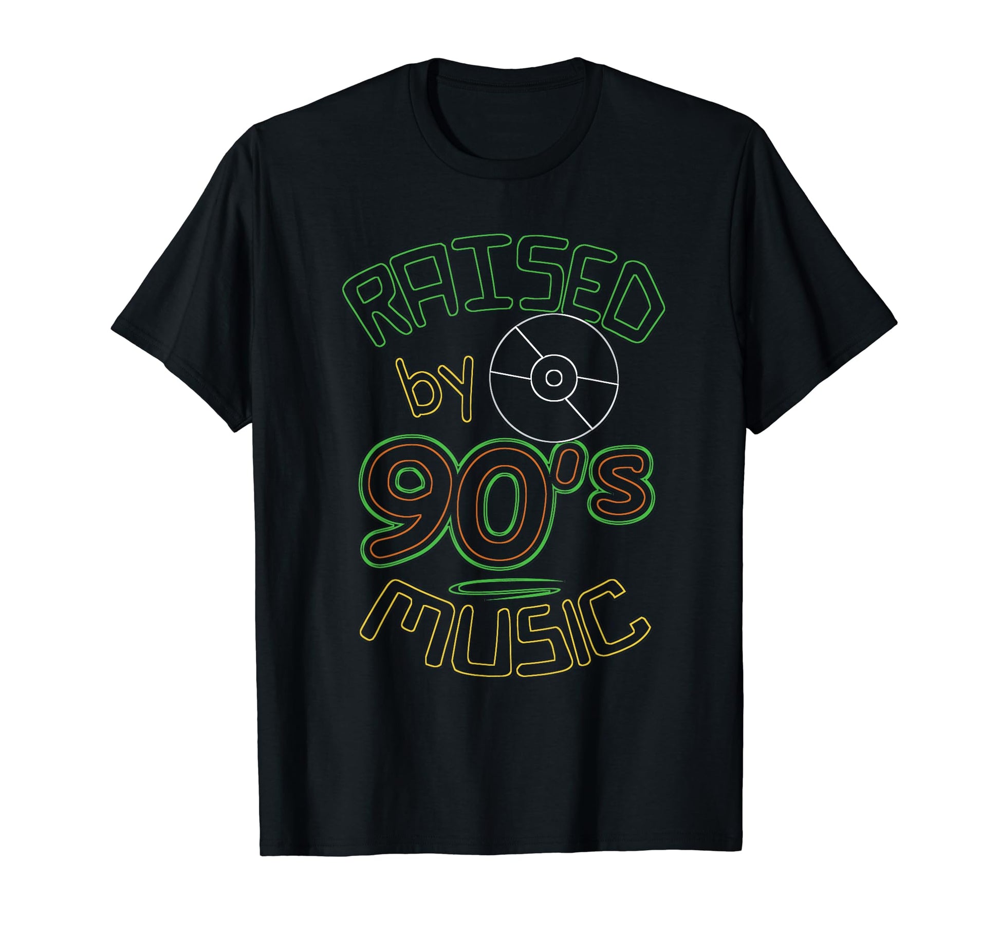 Raised 90S Music Old School Hip Hop T-Shirt - Casual Everyday Wear Unisex - T-Shirt, Sweatshirt, Hoodie