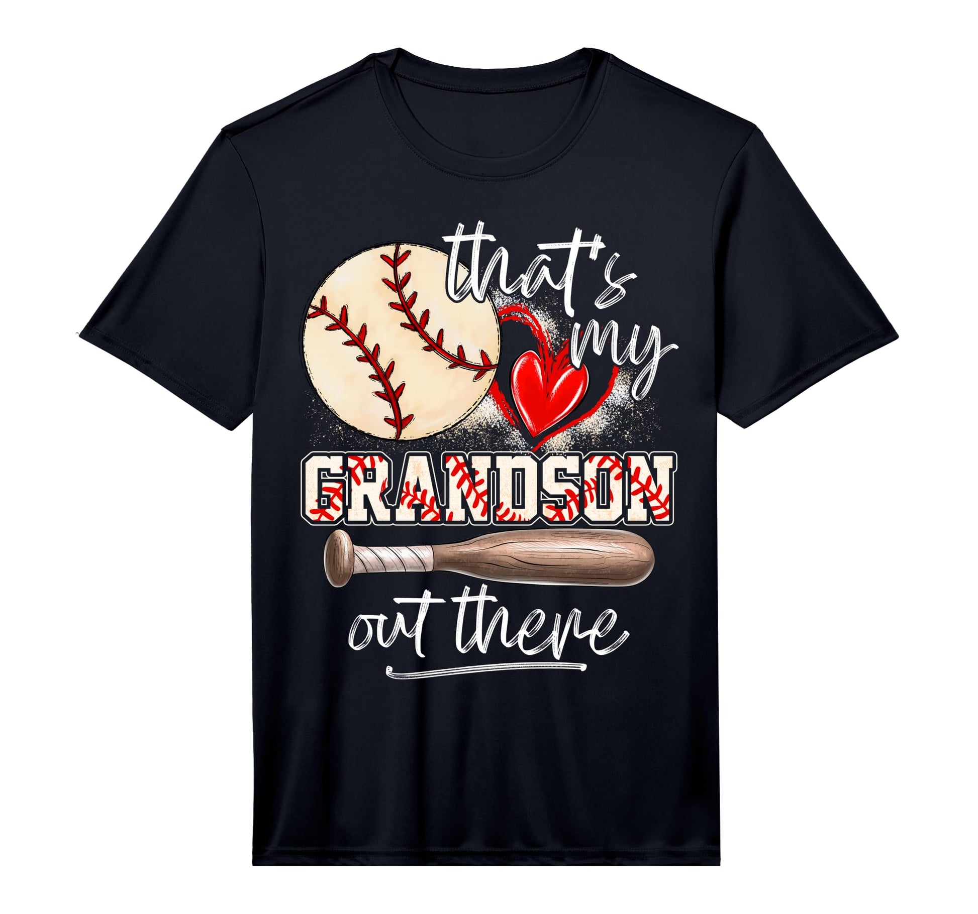 Thats My Grandson Out There T-Shirt - Casual Everyday Wear for Adults - T-Shirt, Sweatshirt, Hoodie