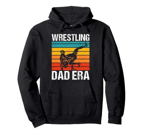 Wrestling Dad Era Game Day Sports Mom Hoodie - Trendy Graphic Unisex - T-Shirt, Sweatshirt, Hoodie