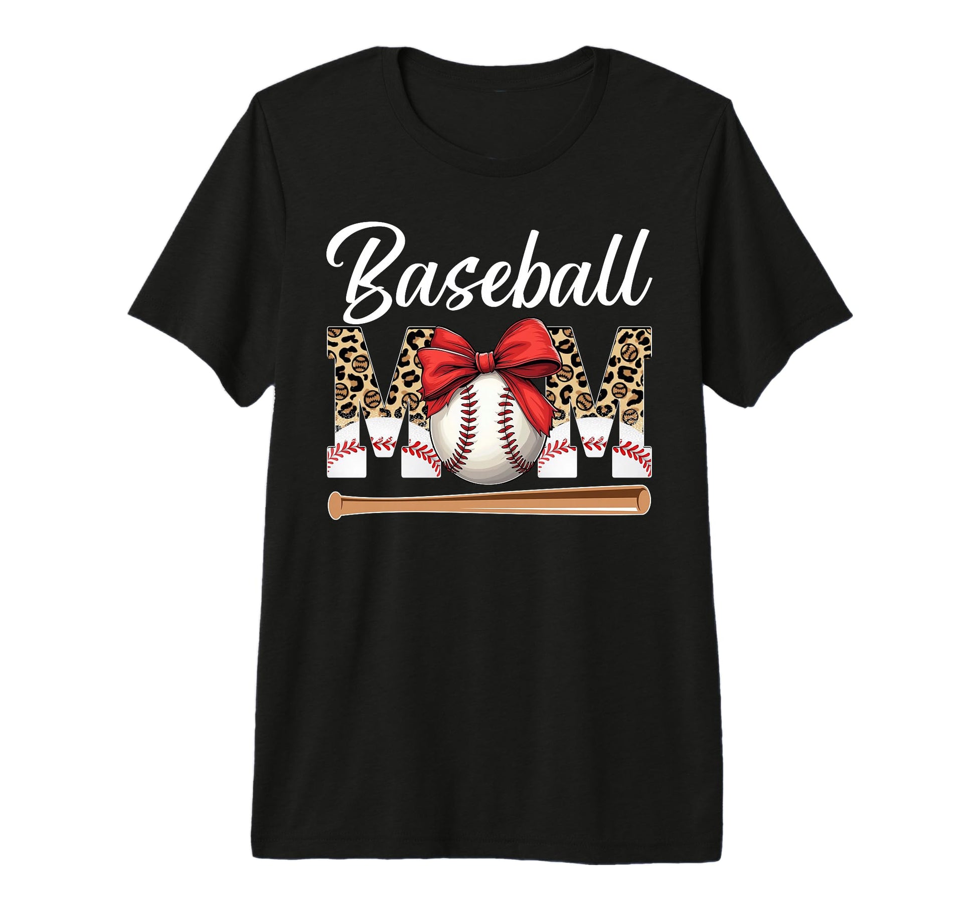 Baseball Mom Mother Ball Bat Sport Hoodie - Custom Art Print Men Women - T-Shirt, Sweatshirt, Hoodie